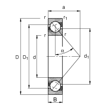 ǽ|S 7228-B-MP, (j) DIN 628-1 ˜ʵҪߴ|  = 40