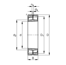 {(dio)ĝLS 23122-E1A-K-M, (j) DIN 635-2 ˜ʵҪߴ, FףF 1:12